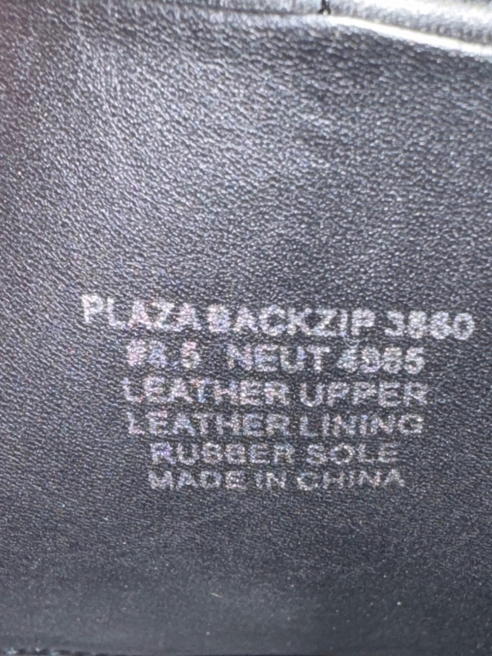 ABEO Plaza Back Zip Boot Black Leather - Picture 7 of 9